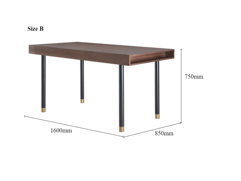 Dermon Dining Table 160cm Dimension